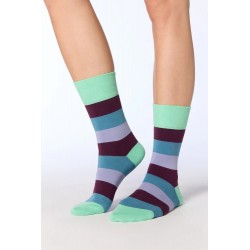 Albero Natur Unisex Strümpfe Kiwi/Magenta/Taubenblau/Lavendel Kiwi/Magenta/Taubenblau/