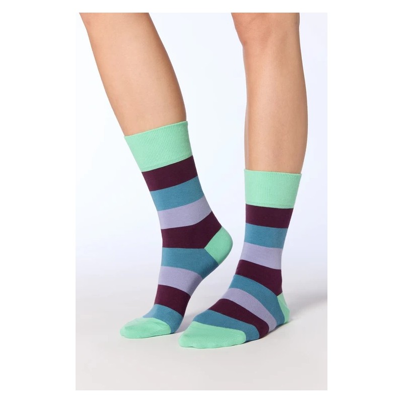 Albero Natur Unisex Strümpfe Kiwi/Magenta/Taubenblau/Lavendel Kiwi/Magenta/Taubenblau/