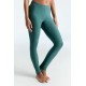 Leela Cotton Damen Warm Leggings Grünblau Grünblau