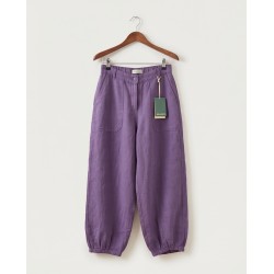 Bloomers Irene Lila 100% Leinen Lila 79