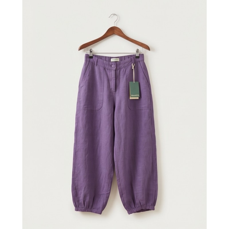 Bloomers Irene Lila 100% Leinen Lila 79