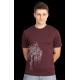 Life-Tree O F Shirt Men Weide Red Brown Red Brown