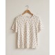 Lana Shirt 1/4 Holly Druck Daisy 9777 100% kbA Baumwole Druck Daisy 9777