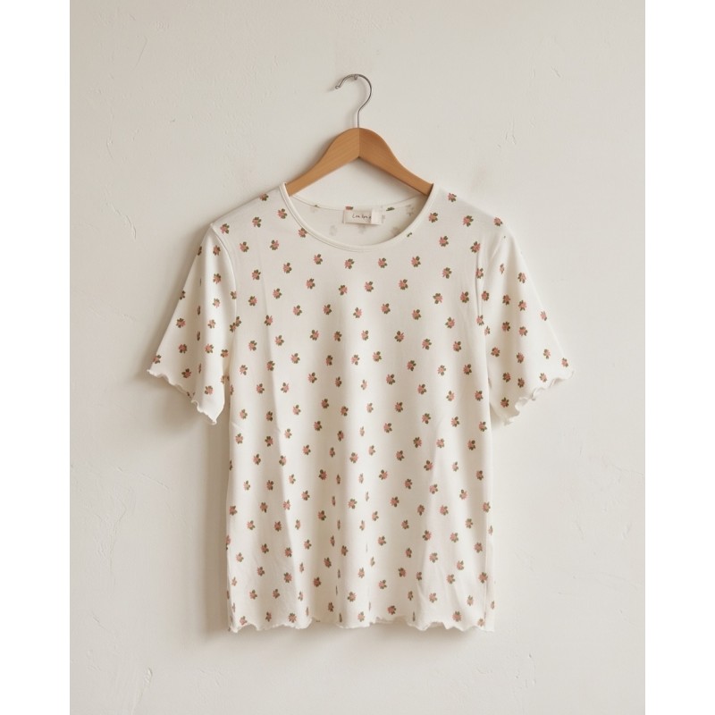 Lana Shirt 1/4 Holly Druck Daisy 9777 100% kbA Baumwole Druck Daisy 9777