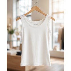 Bamboo Belgium Top ZM White 9 White 9