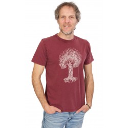 Life-Tree O F Shirt Men Treehugger SW Red SW Red