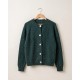 Fisherman Cardigan Scots Pine 100% Merino Wool Scots Pine 250