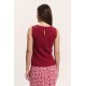 Tranquillo Top Junaa Tibetan Red O C GOTS Tibetan Red