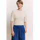 Tranquillo Shirt Lottee White O C GOTS White