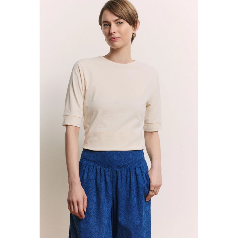 Tranquillo Shirt Lottee White O C GOTS White