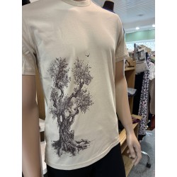 Life-Tree O F Men Shirt Olive Tree Desert Dust Desert Dust