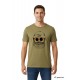 Geprinte T-Shirts Hipster Shirt Olive Men Olive