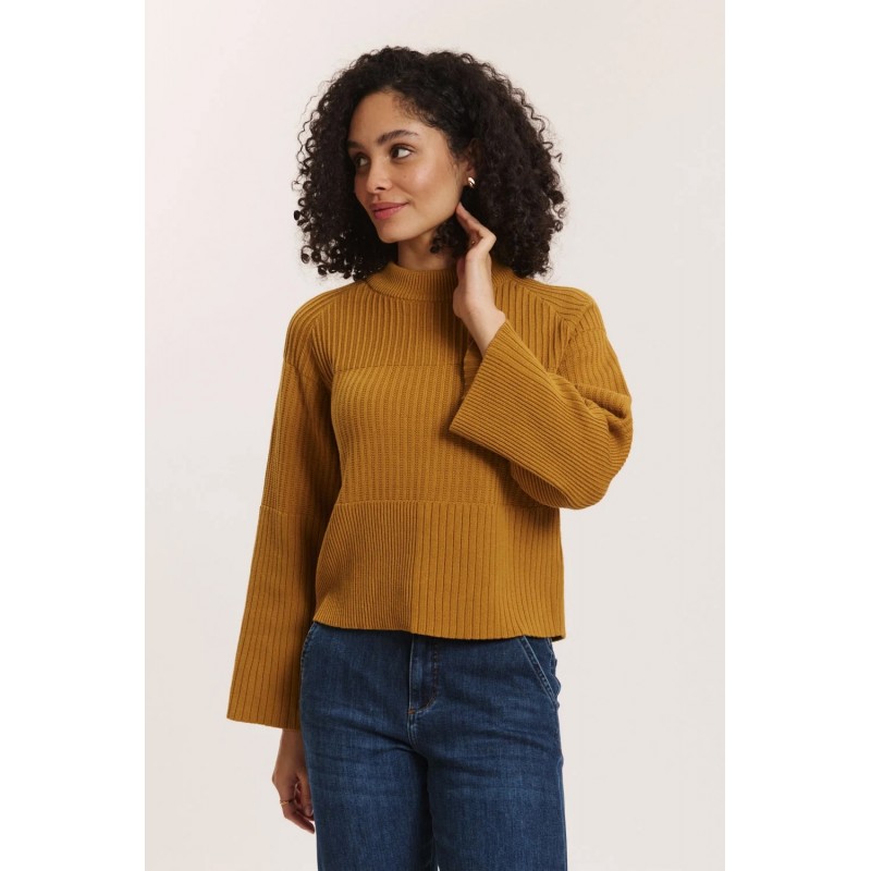 Tranquillo Sunnaa Knit Sweat Camel Camel