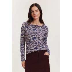 Tranquillo Undinee Shirt Blue Fall GOTS Blue Fall