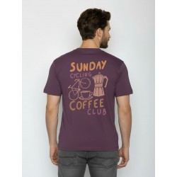 Greenbomb Cycling Club Berry Bark(Fusion/GOTS/T-Shirt) Berry Bark