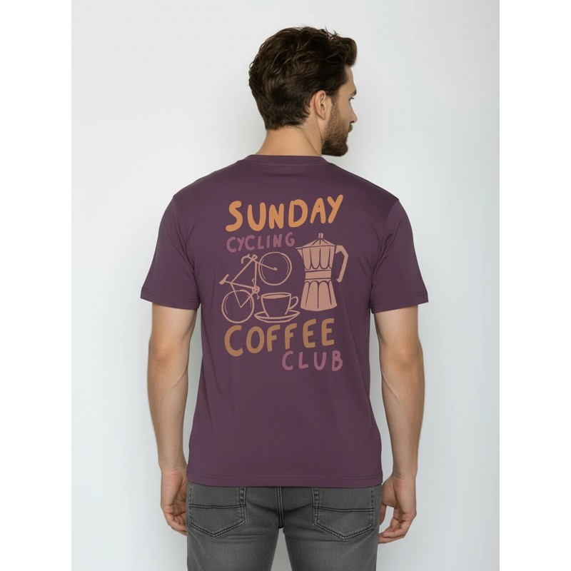 Greenbomb Cycling Club Berry Bark(Fusion/GOTS/T-Shirt) Berry Bark
