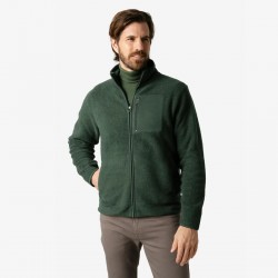 Living Crafts Senna Dark Green GOTS Fleecejacke Dark Green 44
