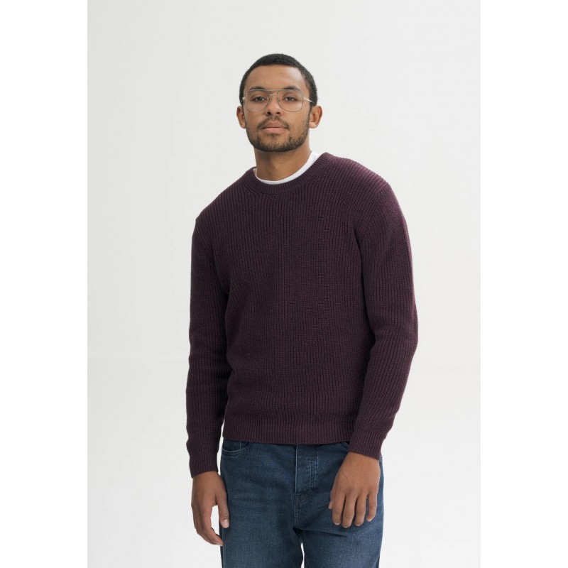 Melawear Ravi Knit jumper Elderberry Blend Elderberry Blend