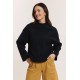 Tranquillo Yulii Black Woolsweater Black