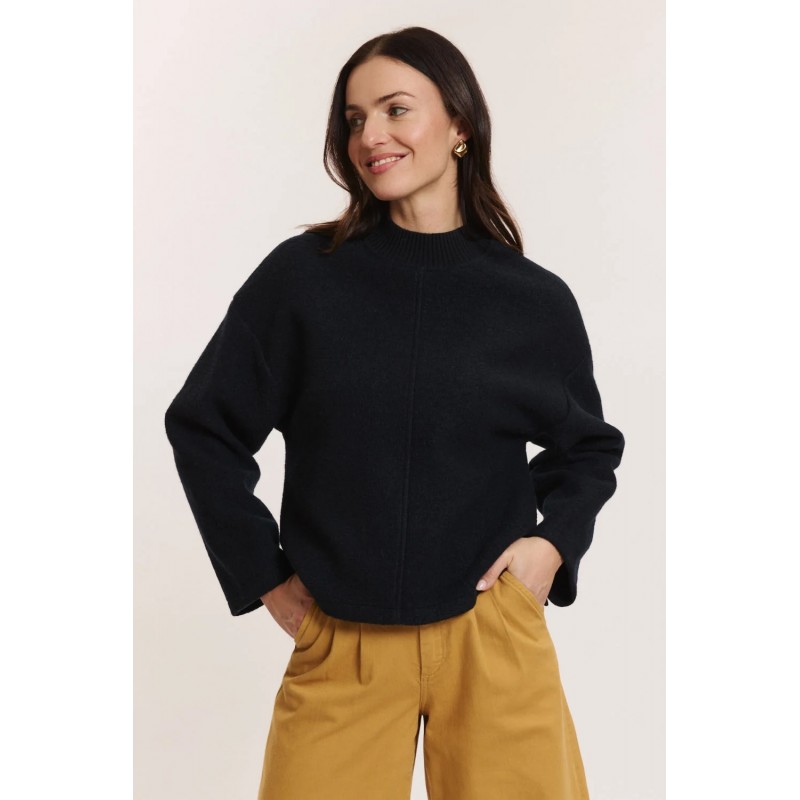 Tranquillo Yulii Black Woolsweater Black