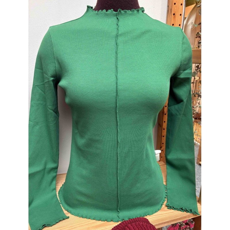 Madness Shirt Green Babyoverlock GOTS 95% O Cotton 5% Elasthan Green