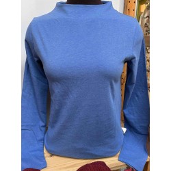 Madness Shirt Amparo Blue V-Neck GOTS 100% O Cotton Amparo Blue