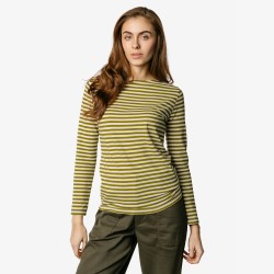 Living Crafts Sinia Cedar/Cream Langarm-Shirt Cedar/Cream 1165
