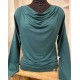 Chills & Fever Shirt Mimi Deep Teal Deep Teal