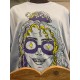 Geprinte T-Shirts Karline Shirt Lavendel Oversized Woman Lavendel