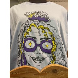 Geprinte T-Shirts Karline Shirt Lavendel Oversized Woman Lavendel