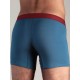 ALBERO Herren Boxer Short denimblau/rot