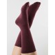 ALBERO Socken bordeaux