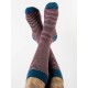 ALBERO Socken bordeaux