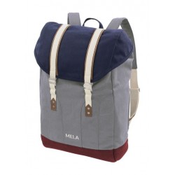 Melawear Backpack Mela V blue/grey/burgundy red