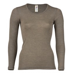 Engel Ladies' Shirt Long Sleeved  Walnuss