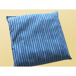 Saling Kirschkernkissen 20x20cm stripes blue/turquoise