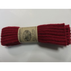De Colores Beinstulpen 100% Baby-Alpaca kirschrot