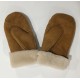 Naturfellparadise Merino lamsvel handschoenen handgenaaid