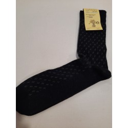 Grödo Dames/Herensok jacquard Schwarz/Rohweiss