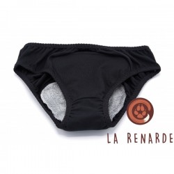 La Renarde Culotte Menstruelle La Classique Noir