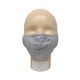 Popolini Mouth-Nose Mask Popeline Organic Fine Stripe Blue