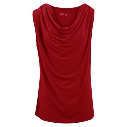 Bamboo Belgium Top Waterfall bordeaux