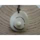 La Tagua Zaina Necklace wit Tagua