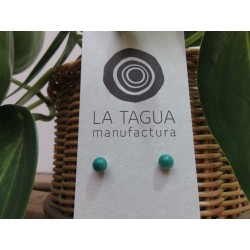 La Tagua Bopo Earrings turquoise