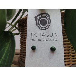 La Tagua Bopo Earrings groen