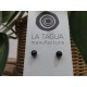 La Tagua Bopo Earrings donker groen