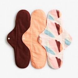 Imse Vimse Sanitary Pads Classic Night Orange  Sprinkle