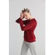 ALBERO Nickysweatshirt bordeaux