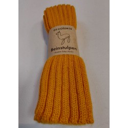 De Colores Beinstulpen 100% Baby-Alpaca maisgelb