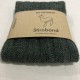 De Colores Stirnband 100% Baby-Alpaca gragrün mel